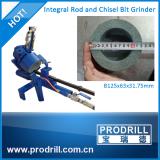 Air Powered Grinder for Chisel Bit and Integral Steel Rod